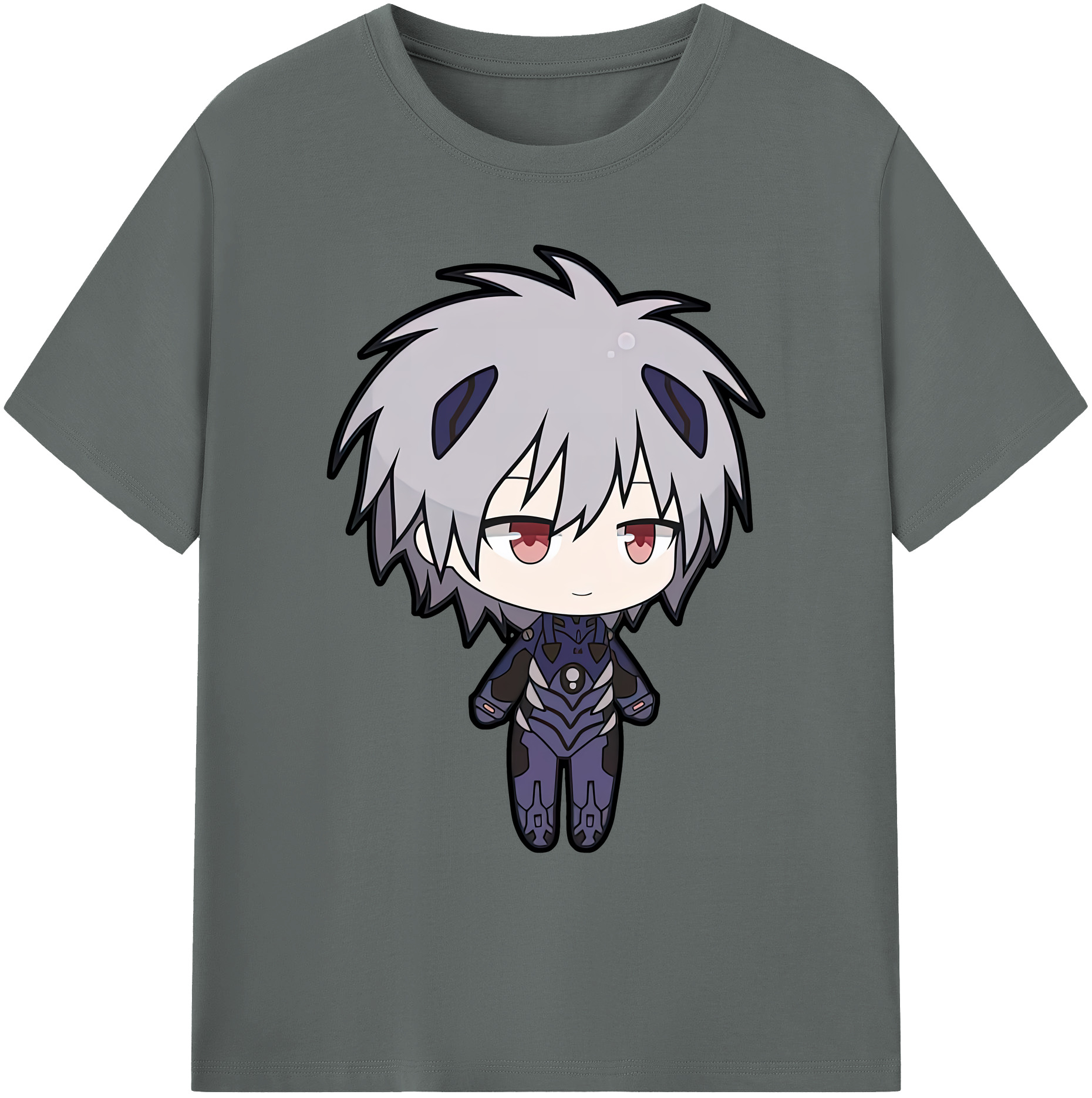 （画像用） EVA 新世紀エヴァンゲリオン 綿100％ メンズ半袖Tシャツ｜肌触りやわらか＆通気性